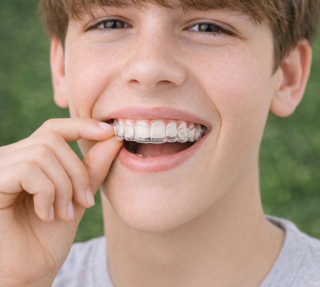 Ortodoncia invisible para adolescentes