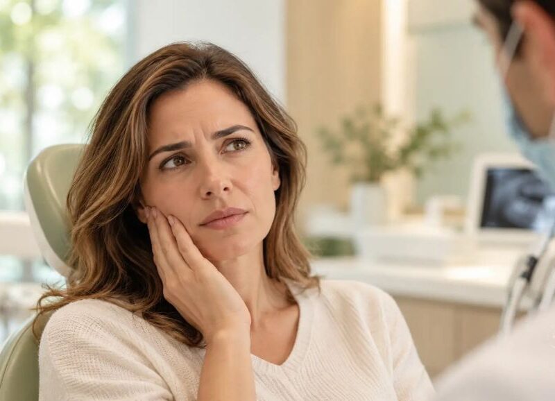 Dolor facial sin causa dental inicial en Clinica KimoEspacio