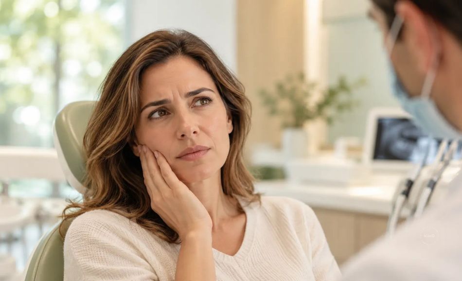 Dolor facial sin causa dental inicial en Clinica KimoEspacio